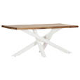 TISCHPLATTE      - Sheeshamfarben, Design, Holz (180/90/5cm) - Landscape