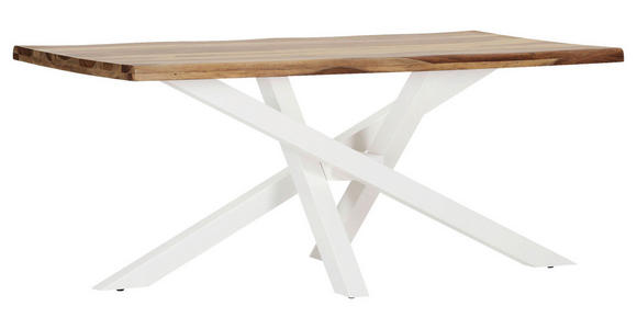TISCHPLATTE      - Sheeshamfarben, Design, Holz (180/90/5cm) - Landscape
