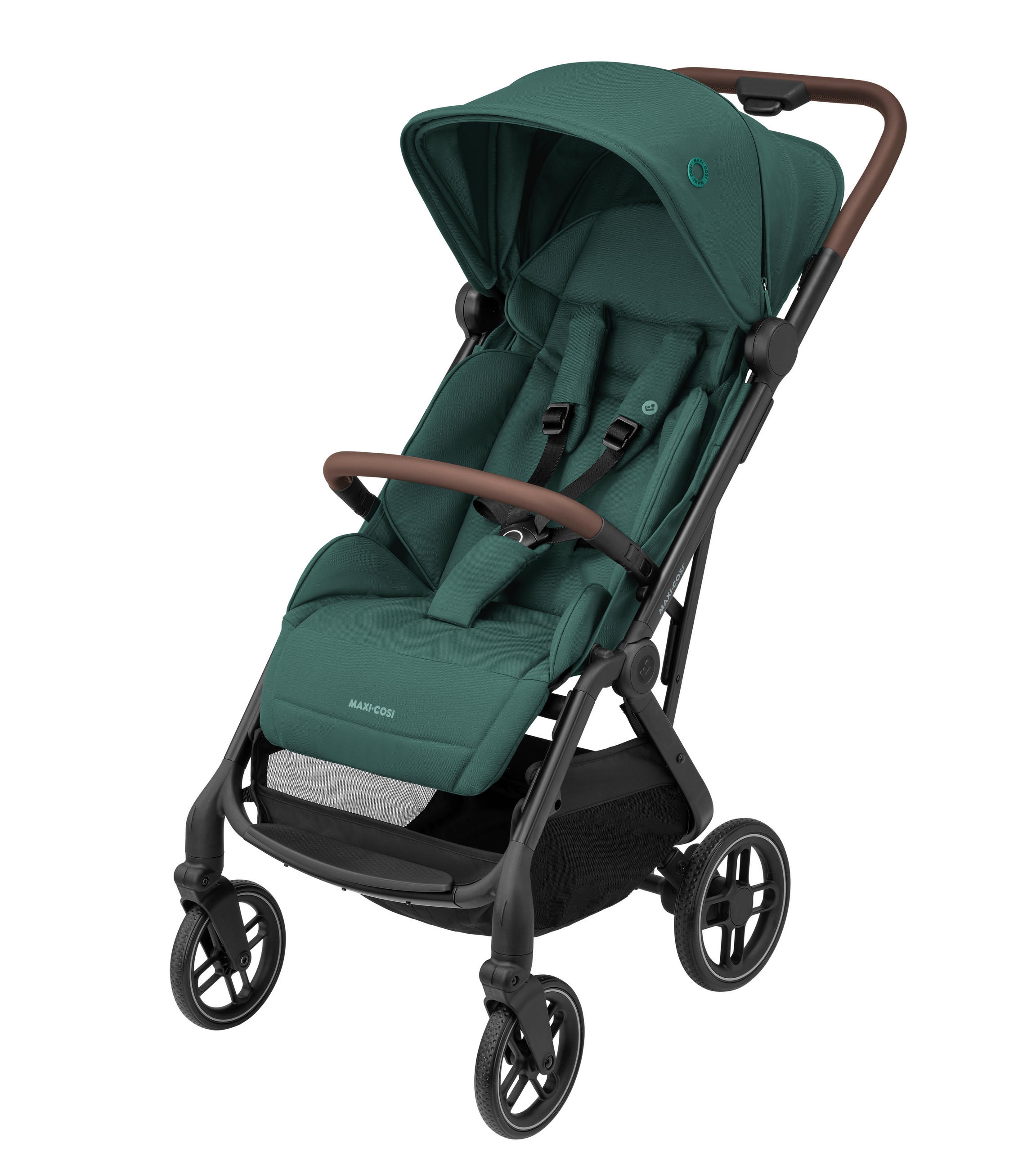 BUGGY Soho  - Dunkelgrün/Schwarz, Basics, Metall (50/105/88cm) - Maxi-Cosi
