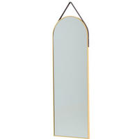 VÄGGSPEGEL 40/122/3 cm    - silver/guldfärgad, Design, metall/glas (40/122/3cm) - Best Price