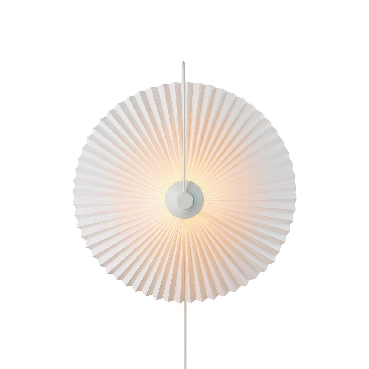 WANDLEUCHTE Nadia 50.5/16.8/45 cm  - Weiß, Design, Kunststoff (50.5/16.8/45cm) - Nordlux