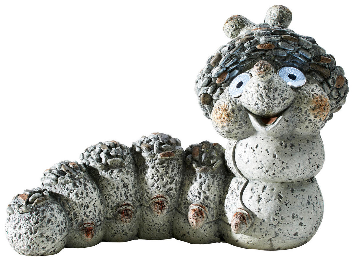 OKRASNA GOSENICA GW90     41/19/26 cm          - bela/večbarvno, Trendi, kamen/umetna masa (41/19/26cm)