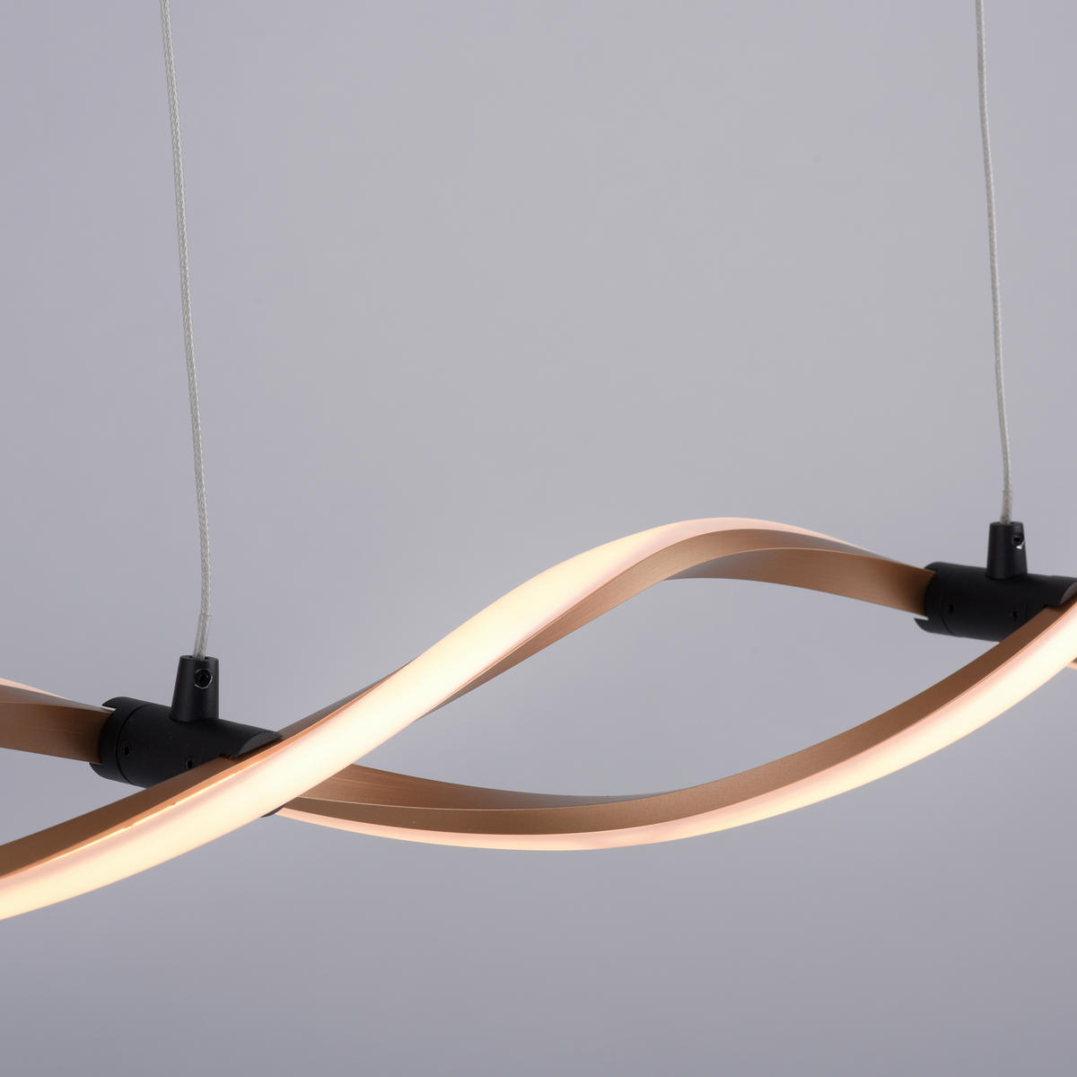 LED-PENDELLEUCHTE Polina 110/8/120 cm   - Design, Kunststoff/Metall (110/8/120cm) - Paul Neuhaus