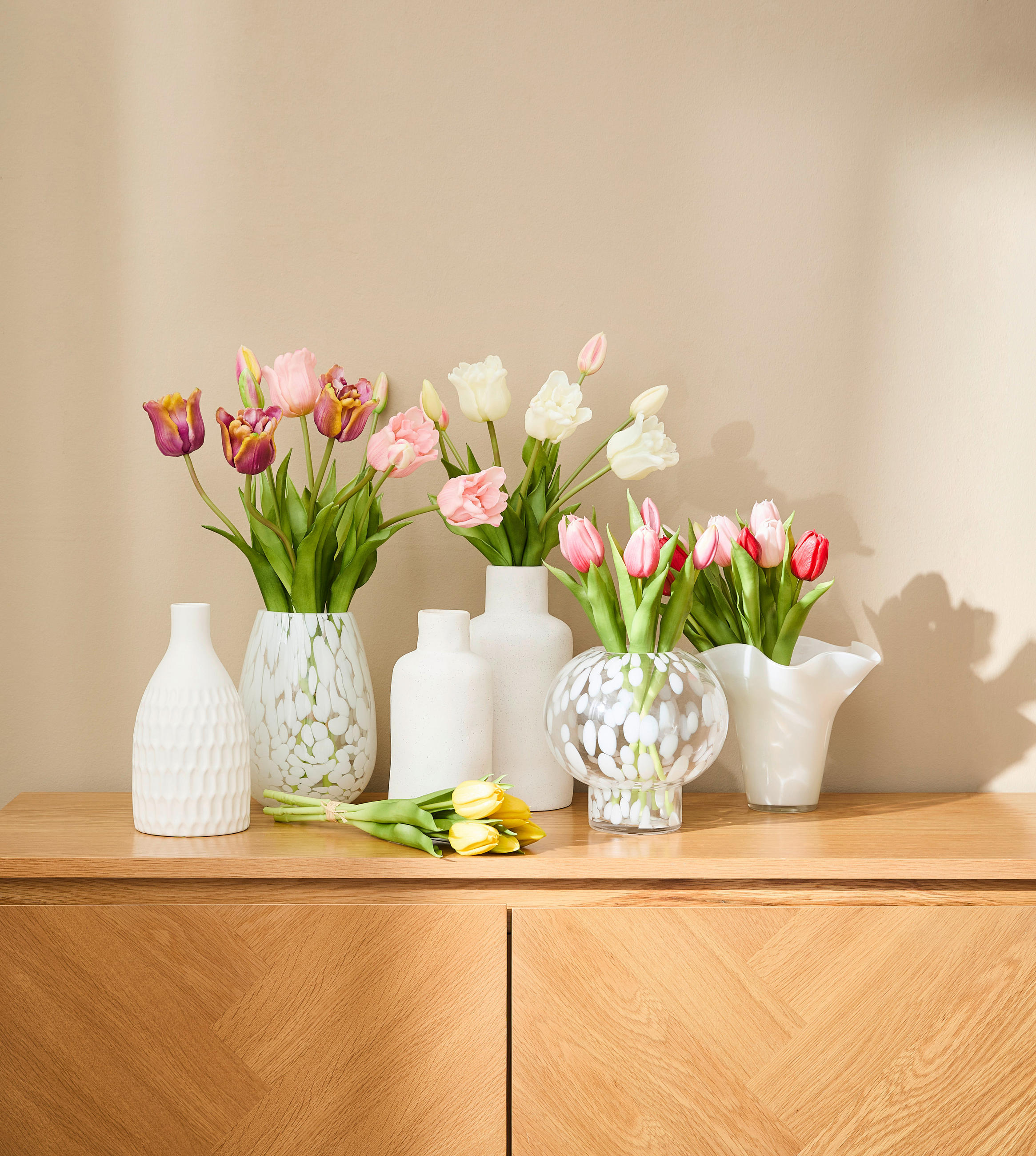 VASE 16 cm  - Klar, LIFESTYLE, Glas (16/16cm) - Ambia Home