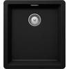 SPÜLE GREN100SUPUR  - Schwarz, Basics, Stein (40,6/45,6cm) - Schock