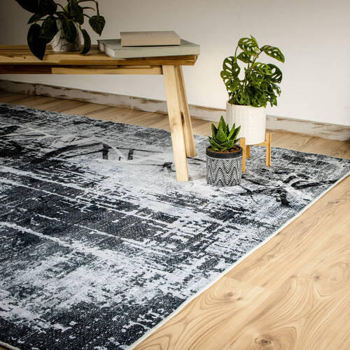 FLACHWEBETEPPICH 120/170 cm My Tampa  - Grau, Design, Textil (120/170cm)
