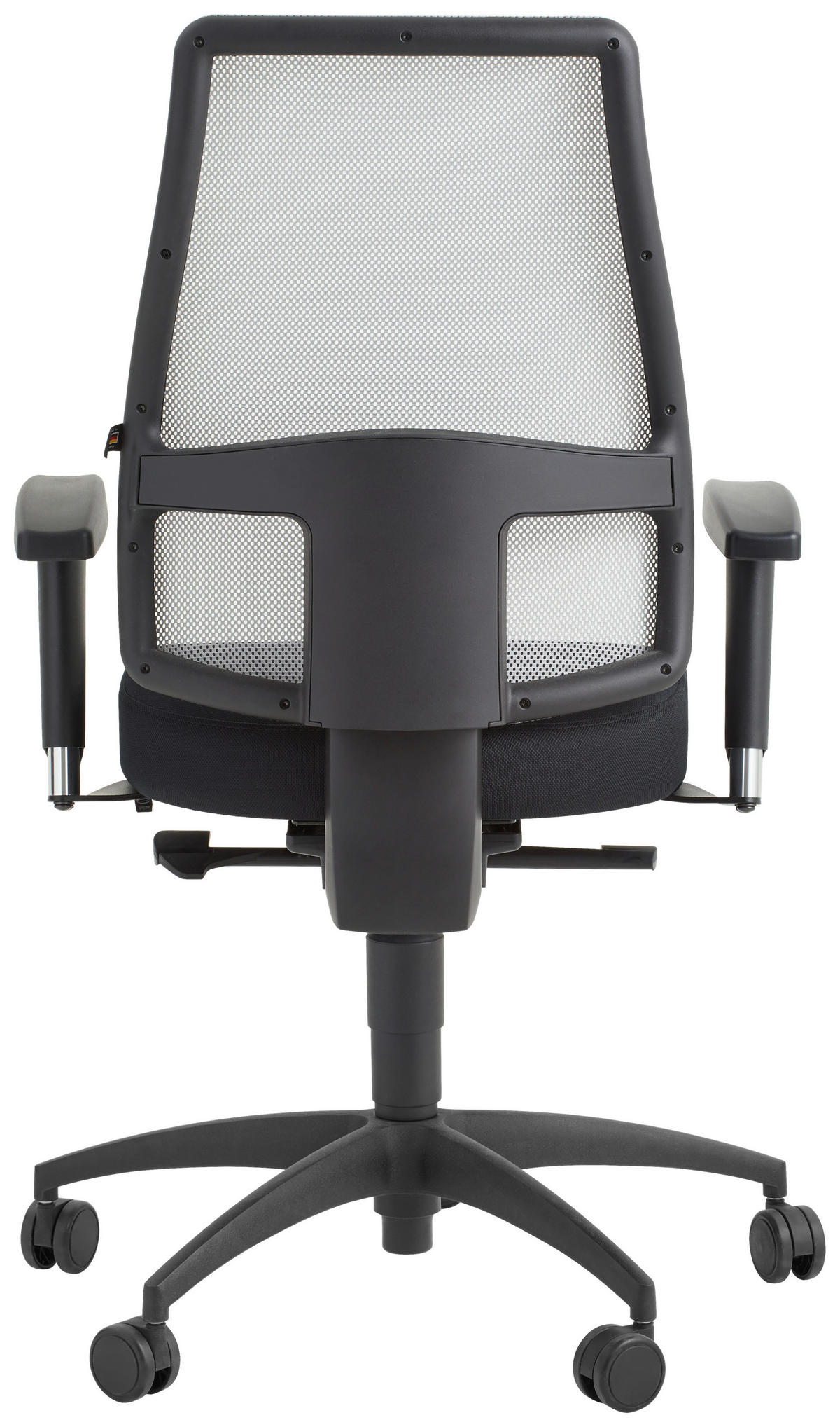 DREHSTUHL Flachgewebe Grau, Schwarz  - Schwarz/Grau, Design, Kunststoff/Textil (48/113-118/42-47cm) - Topstar
