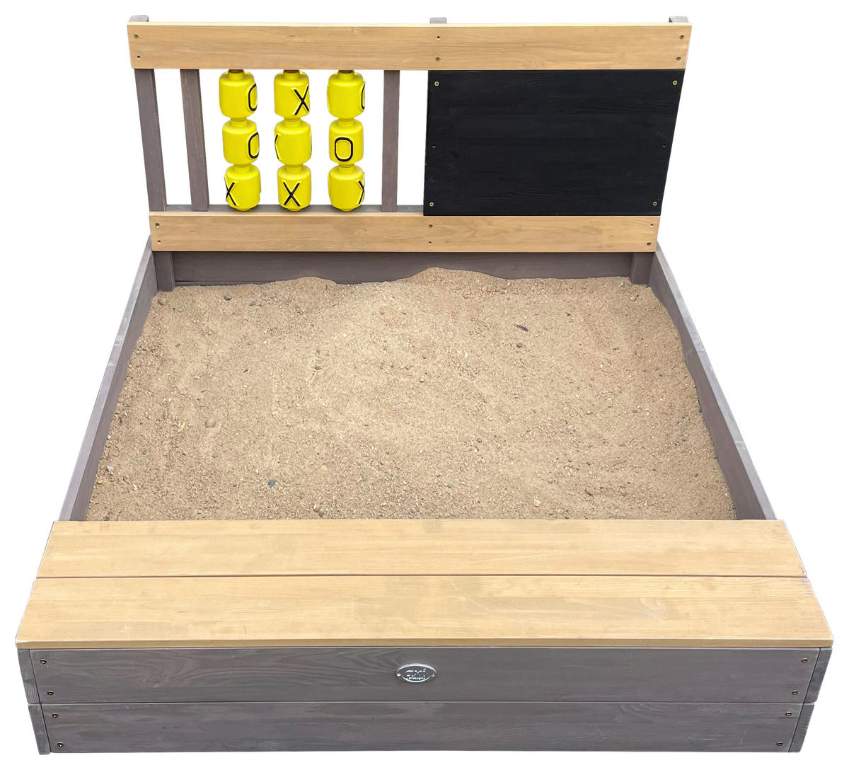 SANDKASTEN  - Braun/Grau, Konventionell, Holz (100/65,5/100cm)