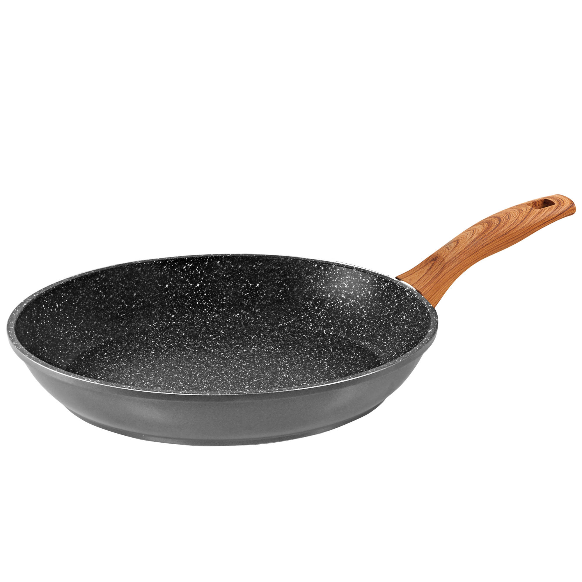 BRATPFANNE 24 cm  - Anthrazit, Basics, Metall (24cm) - Stoneline