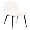 SESSEL Bouclé Schwarz, Beige    - Beige/Schwarz, Design, Holz/Textil (63/82/74cm) - Livetastic