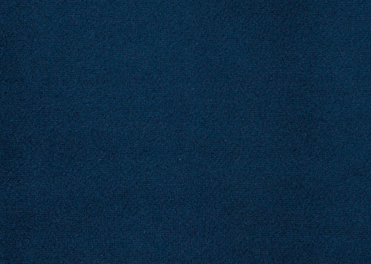 ECKSOFA Mikrofaser Dunkelblau  - Silberfarben/Dunkelblau, Design, Textil/Metall (190/335cm) - Beldomo Speed