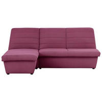ECKSOFA Looks VIII Weinrot Webstoff  - Weinrot/Schwarz, Design, Kunststoff/Textil (168/214cm) - LOOKS by W.Joop