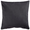 KISSENHÜLLE panama 40/40 cm  - Anthrazit, Basics, Textil (40/40cm) - Bio:Vio