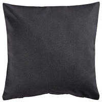 KISSENHÜLLE panama 40/40 cm  - Anthrazit, Basics, Textil (40/40cm) - Bio:Vio