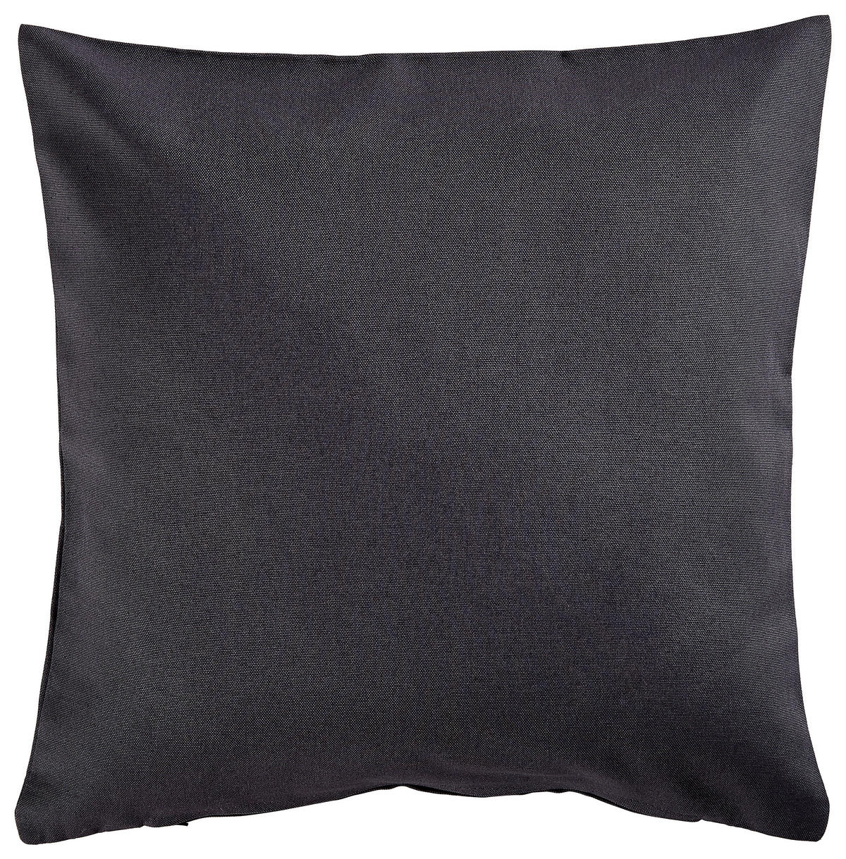 KISSENHÜLLE panama 40/40 cm  - Anthrazit, Basics, Textil (40/40cm) - Bio:Vio