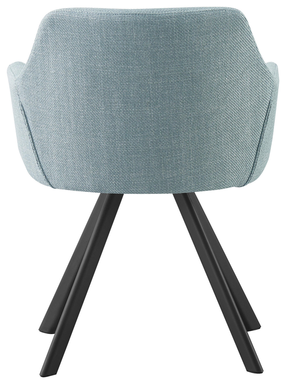 ŽIDLE S PODRUČKAMI, železo, tkaná látka, černá, jadeitově zelená - černá/jadeitově zelená, Design, kov/textil (58,5/78,5/60cm) - Hom`in
