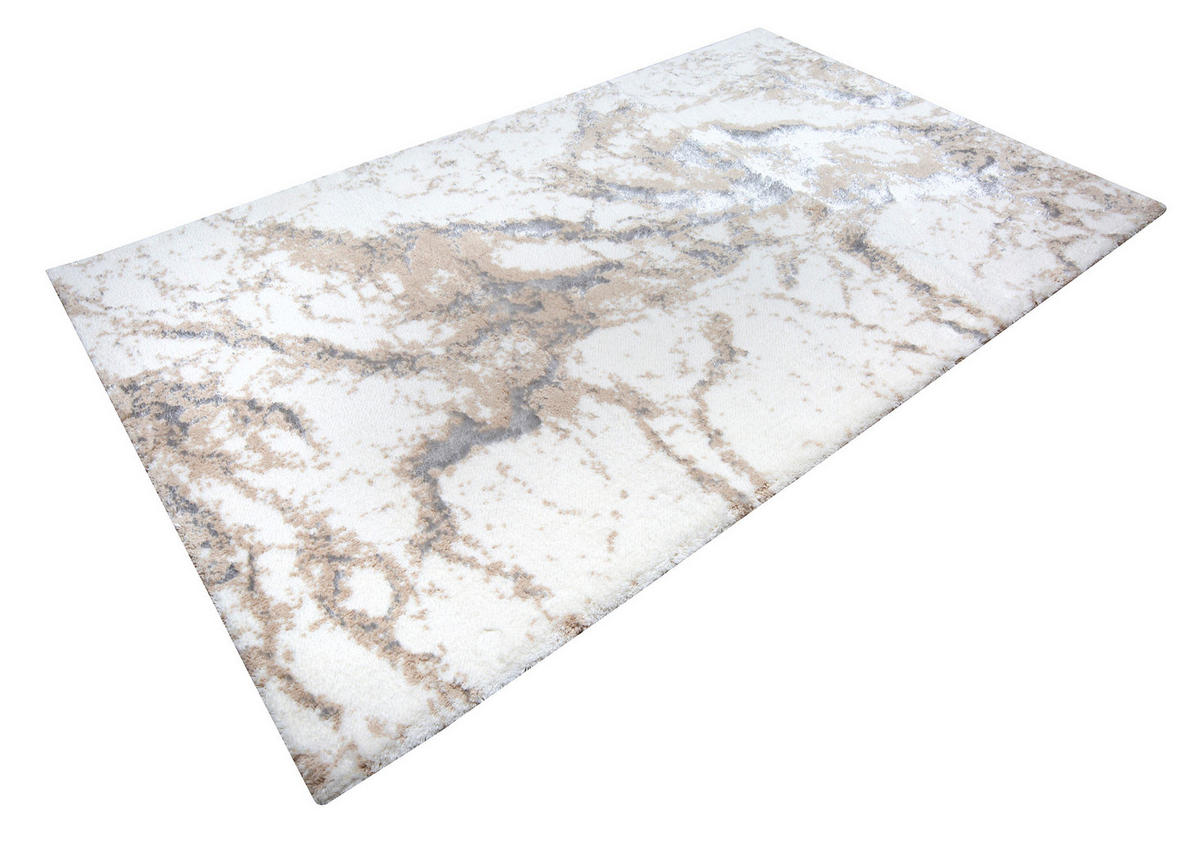 KOBEREC DO KOUPELNY, 70/120 cm - barvy stříbra/béžová, Basics, textil (70/120cm) - Esposa