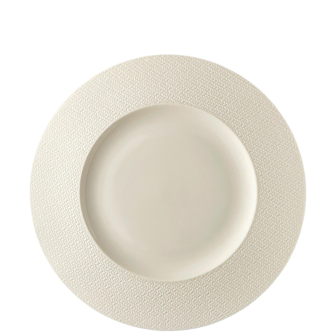 SPEISETELLER Kumi - White tone 28 cm  - Weiß, LIFESTYLE, Keramik (28cm) - Rosenthal