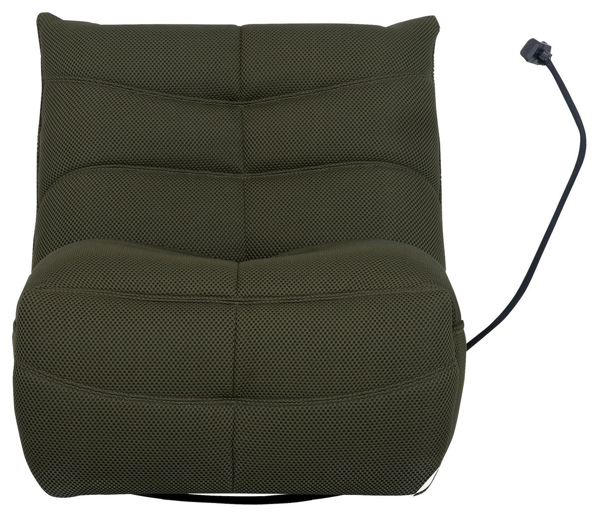 GUNGSTOL i vävt tyg grön  - grön/svart, Modern, metall/textil (91,4/92,7/107,9cm) - Livetastic