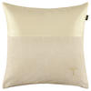 KISSENHÜLLE J!Split vanille 40/40 cm  - Gelb/Hellgelb, Design, Textil (40/40cm) - Joop!