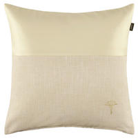 KISSENHÜLLE J!Split vanille 40/40 cm  - Gelb/Hellgelb, Design, Textil (40/40cm) - Joop!