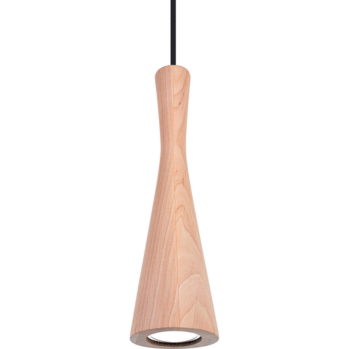 ZÁVĚSNÉ SVÍTIDLO, 10/90-140 cm  - černá/barvy olše, Natur, dřevo (10/90-140cm)