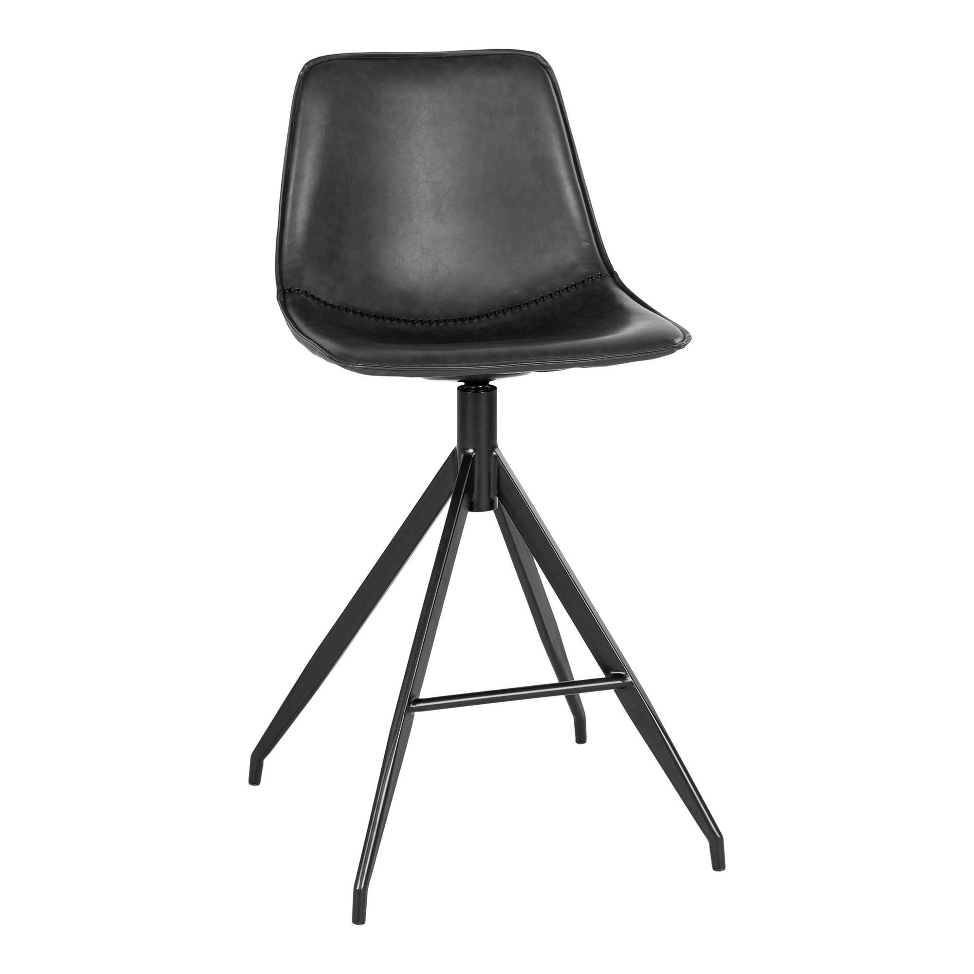 BARPALL SET i svart  - svart, Modern, metall/textil (44/96/51cm) - MID.YOU