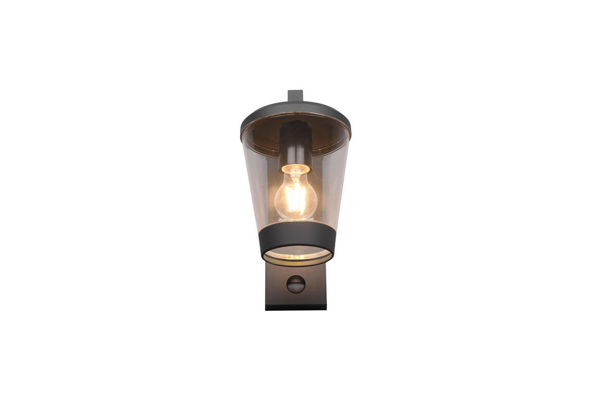 AUßENWANDLEUCHTE Cavado 16/28/23 cm   - Klar/Anthrazit, Basics, Kunststoff/Metall (16/28/23cm) - Trio Leuchten