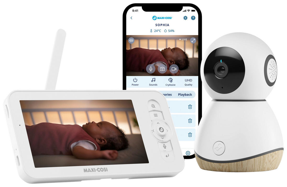 BABYPHONE - Weiß, Basics, Glas/Kunststoff (8,1/12,7cm) - Maxi-Cosi