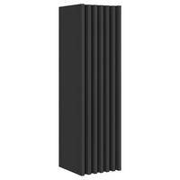 DULAP MEDIU 35/125/36 cm  - negru, Modern, material pe bază de lemn (35/125/36cm) - Welnova