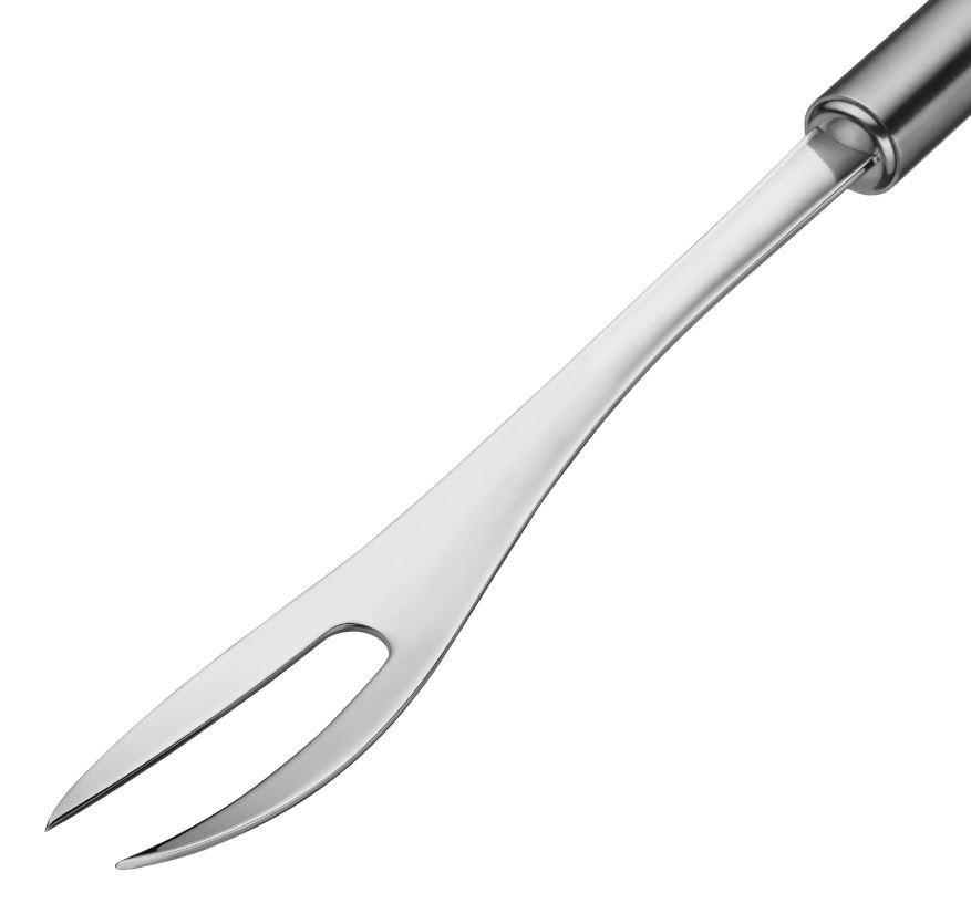 FLEISCHGABEL   - Edelstahlfarben, Basics, Metall (32cm) - WMF