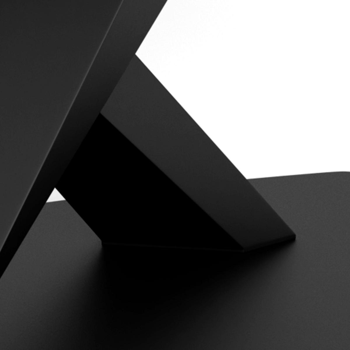 MATBORD svart rektangulär  utdragbar  - svart, Klassisk, metall/keramik (120-180/90/77cm) - Best Price