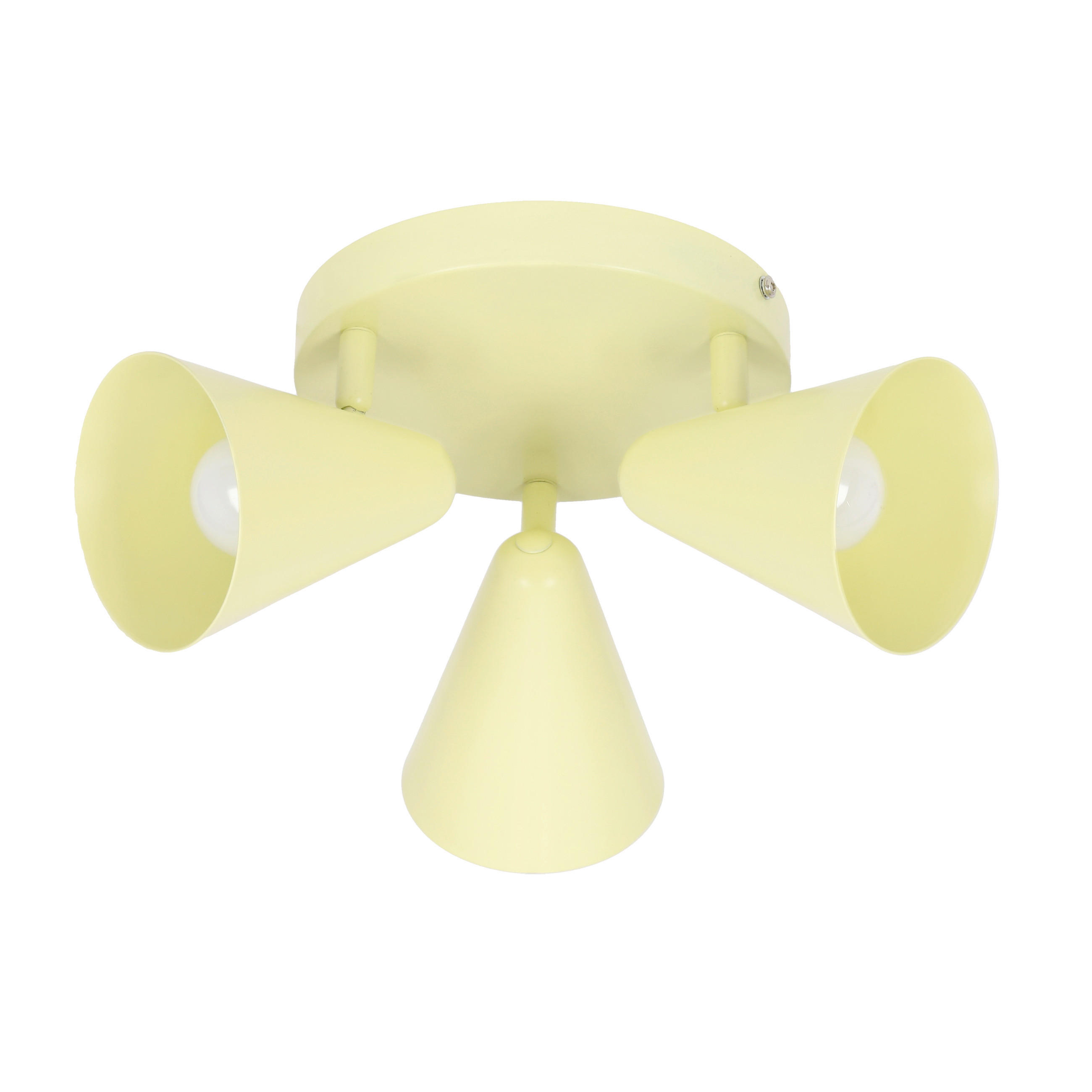 TAKSPOTLIGHT Amor 34/34/16 cm   - ljusgul, Trend, metall (34/34/16cm)