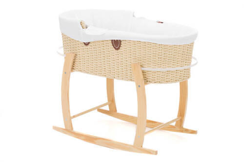 STUBENWAGEN Moseskorb  Naturfarben, Weiß  - Naturfarben/Weiß, Basics, Papier/Textil (88/30/48cm) - Fillikid