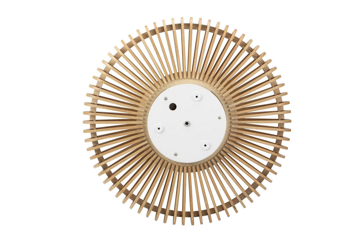DECKENLEUCHTE  49/17 cm    - Eichefarben, Design, Holzwerkstoff (49/17cm) - Dieter Knoll