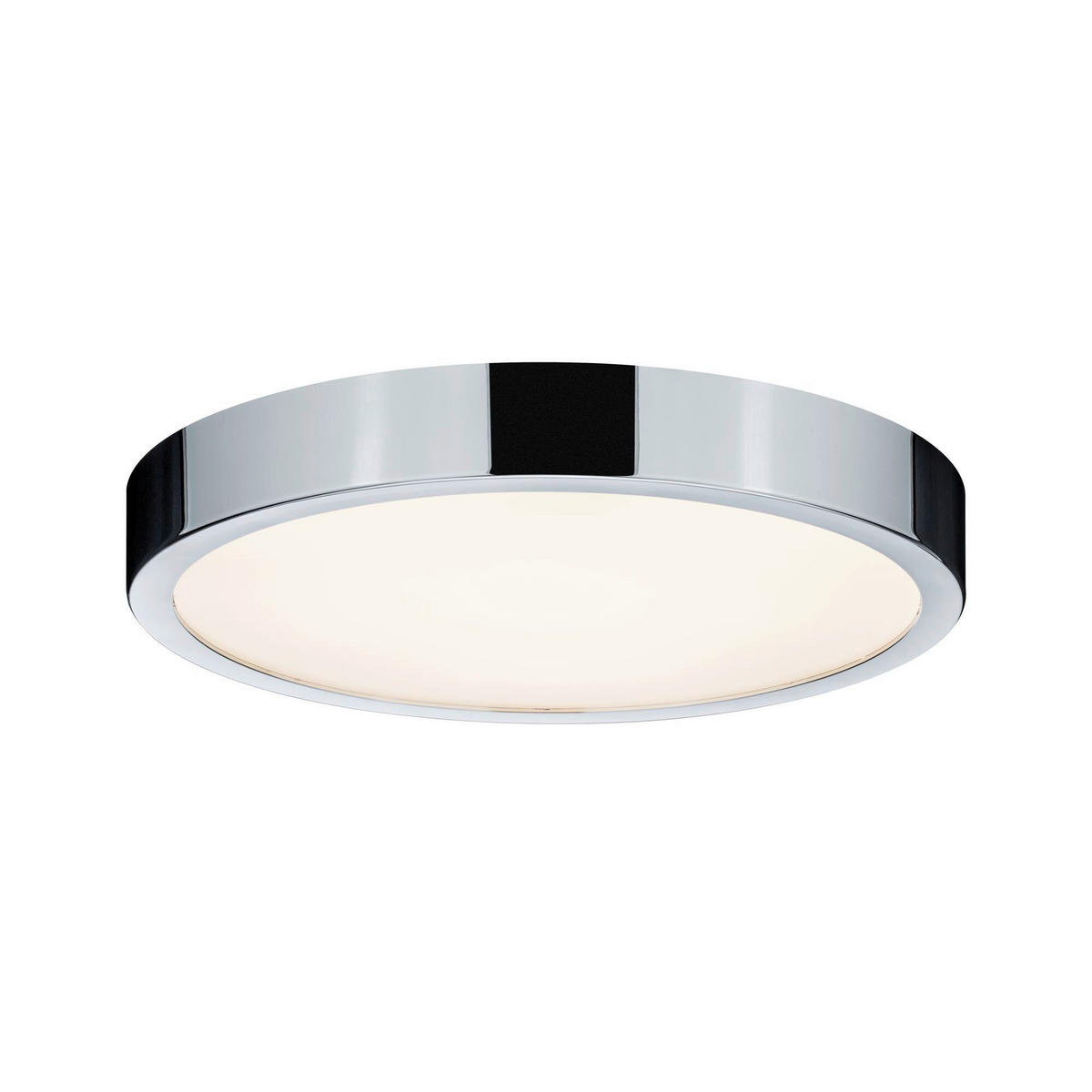 Deckenleuchte max. 20 Watt  30/6,2 cm    - Chromfarben, Design, Kunststoff (30/6,2cm) - Paulmann