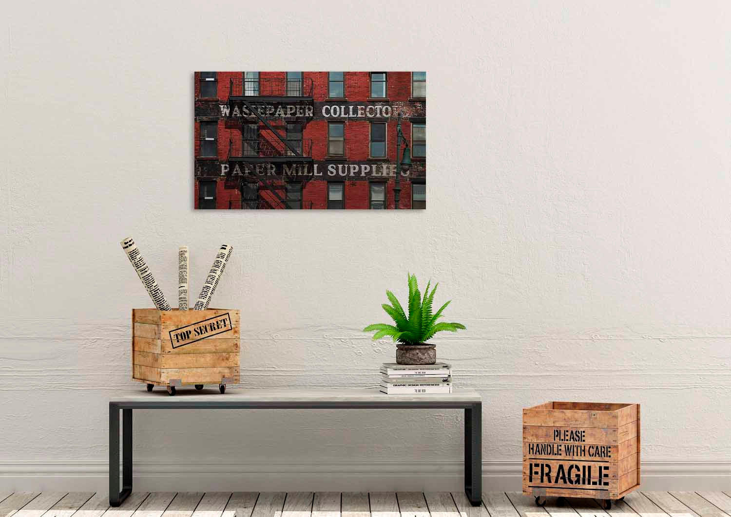 ALUMINIUMBILD Architektur 118/70 cm  - Rot/Schwarz, Design, Kunststoff/Metall (118/70cm)
