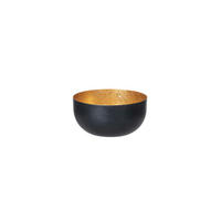 SVÍCEN NA ČAJOVOU SVÍČKU, kov - černá/barvy zlata, Trend, kov (12/6cm) - Ambia Home