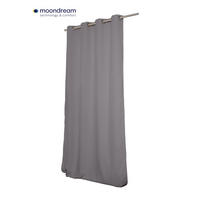 WÄRMESCHUTZVORHANG Verdunkelung  - Grau, Basics, Textil (145/260cm)