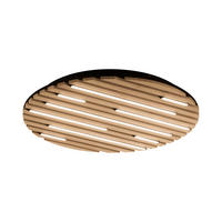 LED-DECKENLEUCHTE  Smart 60/60/6 cm   - Eichefarben, Natur, Holz/Kunststoff (60/60/6cm) - Paul Neuhaus