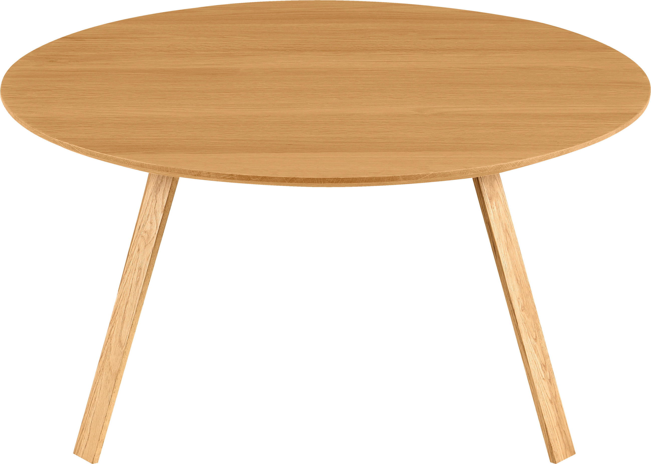 Thumbnail - Carryhome Couchtisch, Eiche, Holz, Holzwerkstoff, Eiche, furniert, massiv, rund, eckig, 80x39x80 cm, einfacher Aufbau, W...