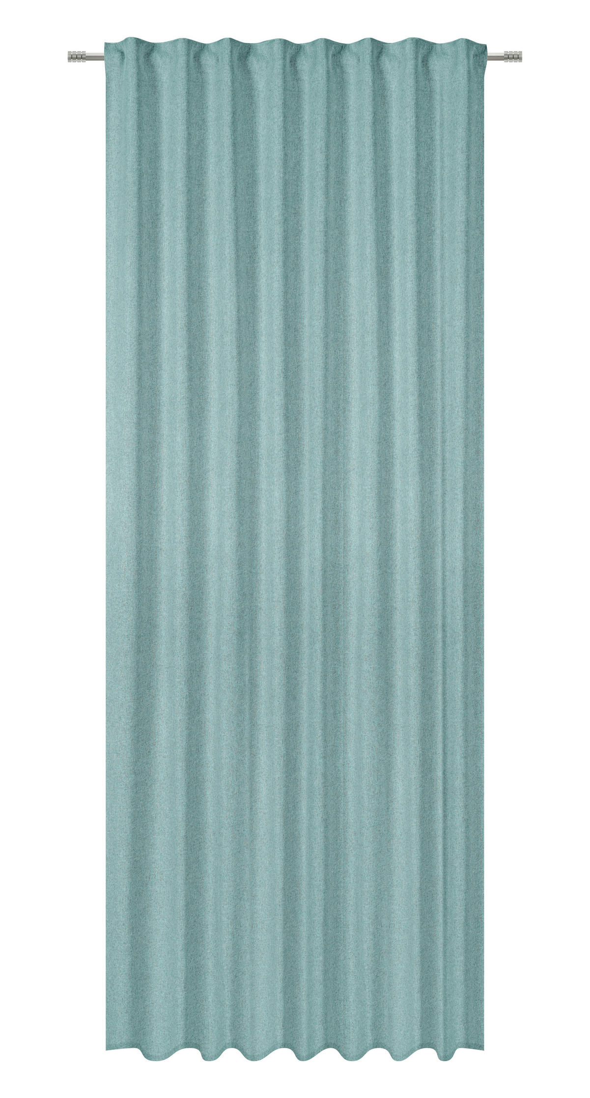 HOTOVÝ ZÁVĚS, zatemnění, 135/300 cm - tyrkysová, Basics, textil (135/300cm) - Esposa
