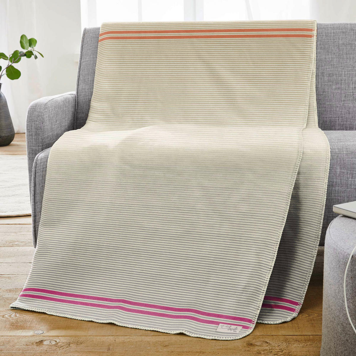DECKE 150/200 cm  - Multicolor, KONVENTIONELL, Textil (150/200cm) - S. Oliver