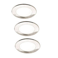 UNTERBAULEUCHTEN-SET - Edelstahlfarben, Basics, Metall (68/68/8cm) - HKT