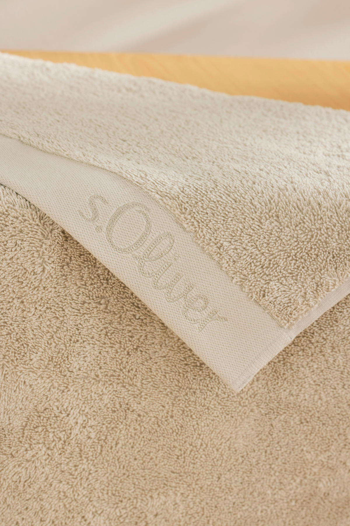 HANDTUCH s.Oliver Naturfarben  - Naturfarben, Trend, Textil (50/100cm) - S. Oliver