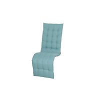 LIEGENAUFLAGE Uni  - Türkis, KONVENTIONELL, Textil (48/6/160cm) - Siena Garden