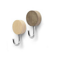 MAGNETSET 1,0/4,3 cm  - Braun, Basics, Holz/Metall (1,0/4,3cm)