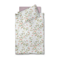 POSTELJINA 140/200 cm  BED ART S  - bijela/maslinasto zelena, Konvencionalno, tekstil (140/200cm) - Fleuresse