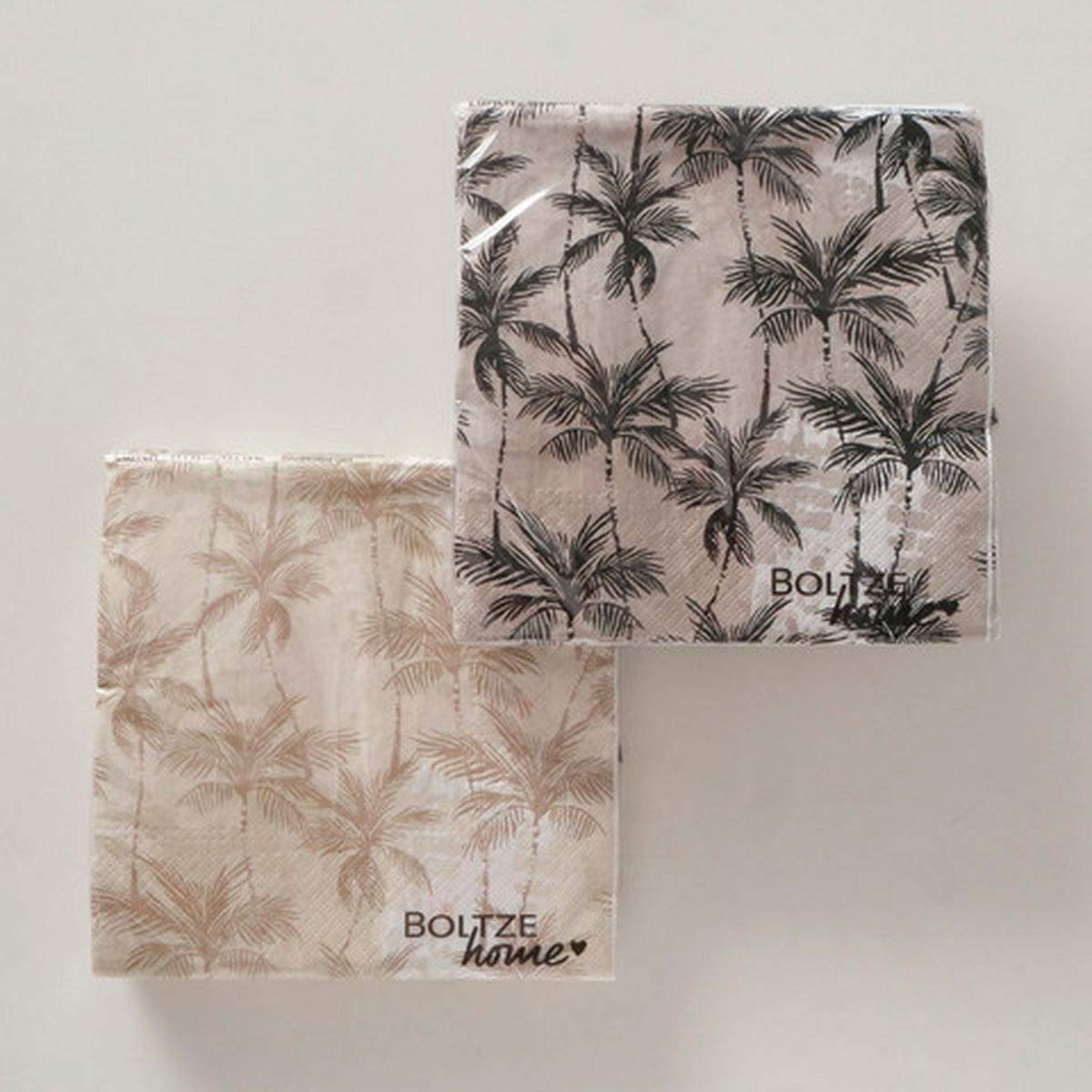 SERVETT  17/17 cm   - beige/svart, Lifestyle, papper (17/17cm)