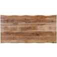 TISCHPLATTE      - Naturfarben, Design, Holz (180/90/5cm) - Landscape